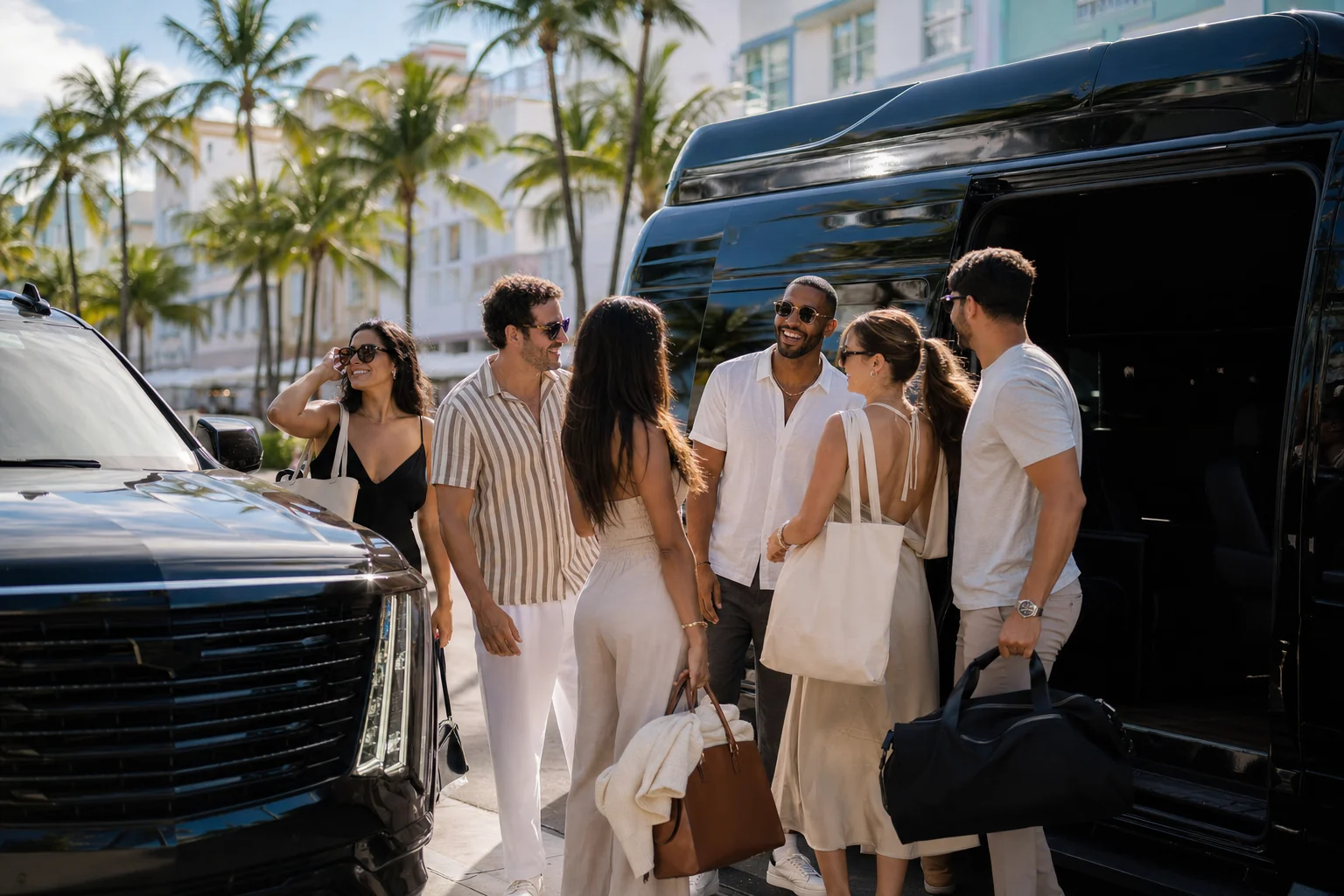 Group transportation in Miami