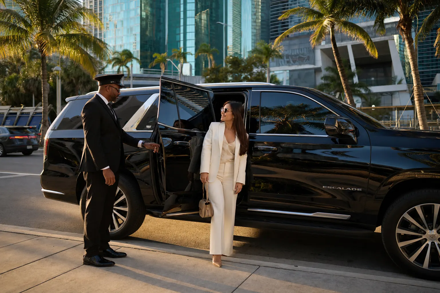Hourly chauffeur in Miami by the hour